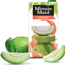 Minute Maid Guava (Tetrapak : 200ml and 1 ltr)